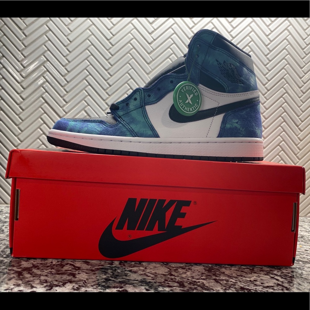 Retro Air Jordan Tie Dye 1s